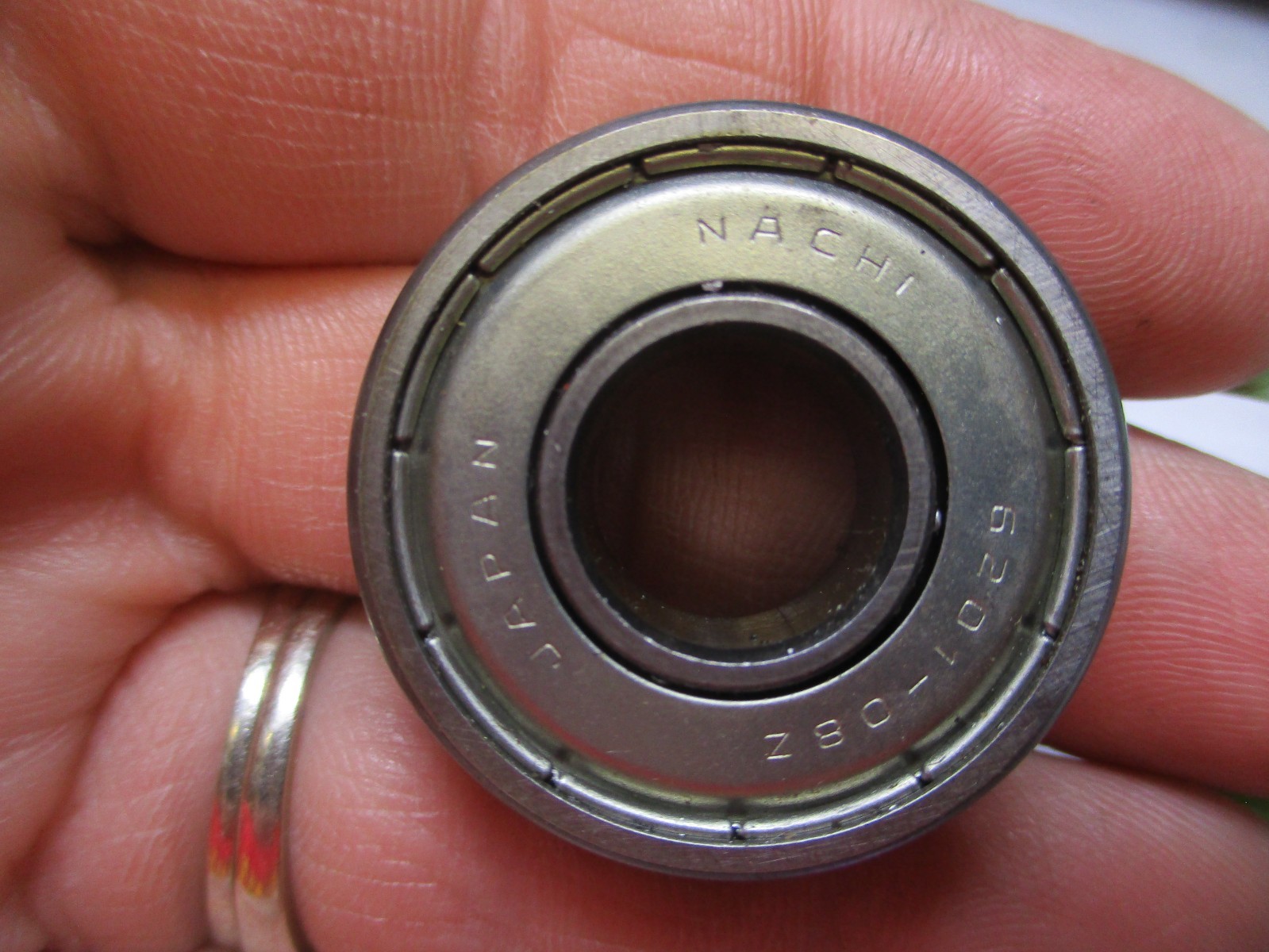6201-08Z NACHI Brand Metal Shield Ball Bearing