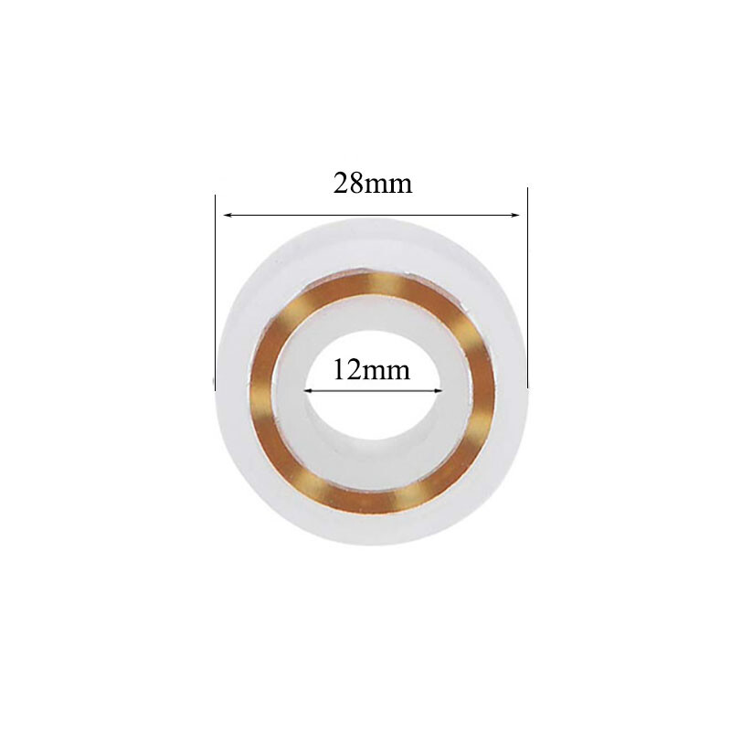 POM Plastic Bearing Conventional Single/Double Sided/Unsealed Deep Groove Balls