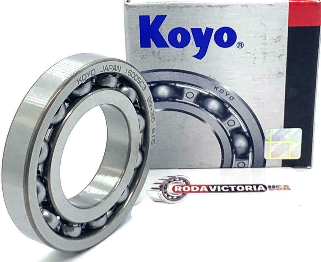 KOYO JAPAN 16005 C3 Deep Groove Ball Bearing, Open, No Seals 25x47x8 mm