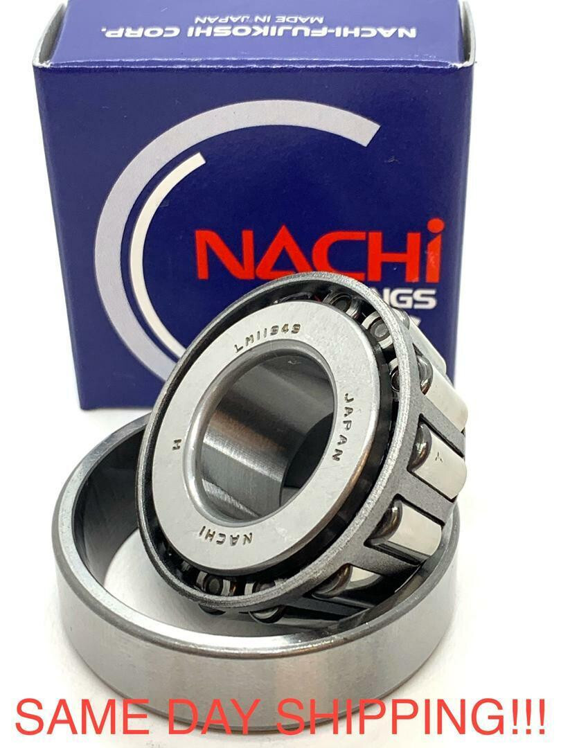NACHI JAPAN LM11949 / LM11910 TAPERED ROLLER BEARING 19.05×45.237×15.494 mm