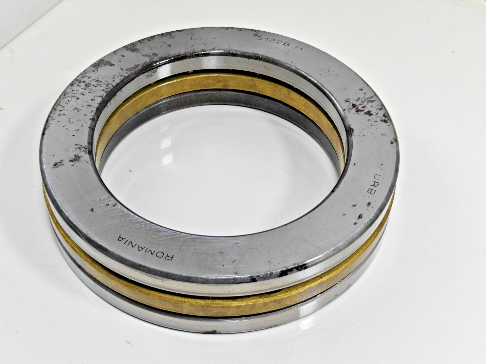 51228M URB Single Direction Thrust Ball Bearing Brass Cage 51228 M 140x200x46mm