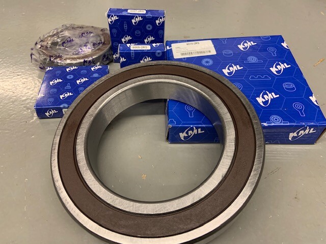 KML 6000-2RS – 6022-2RS Double Sealed Deep Groove Ball Bearing (Pick your size)