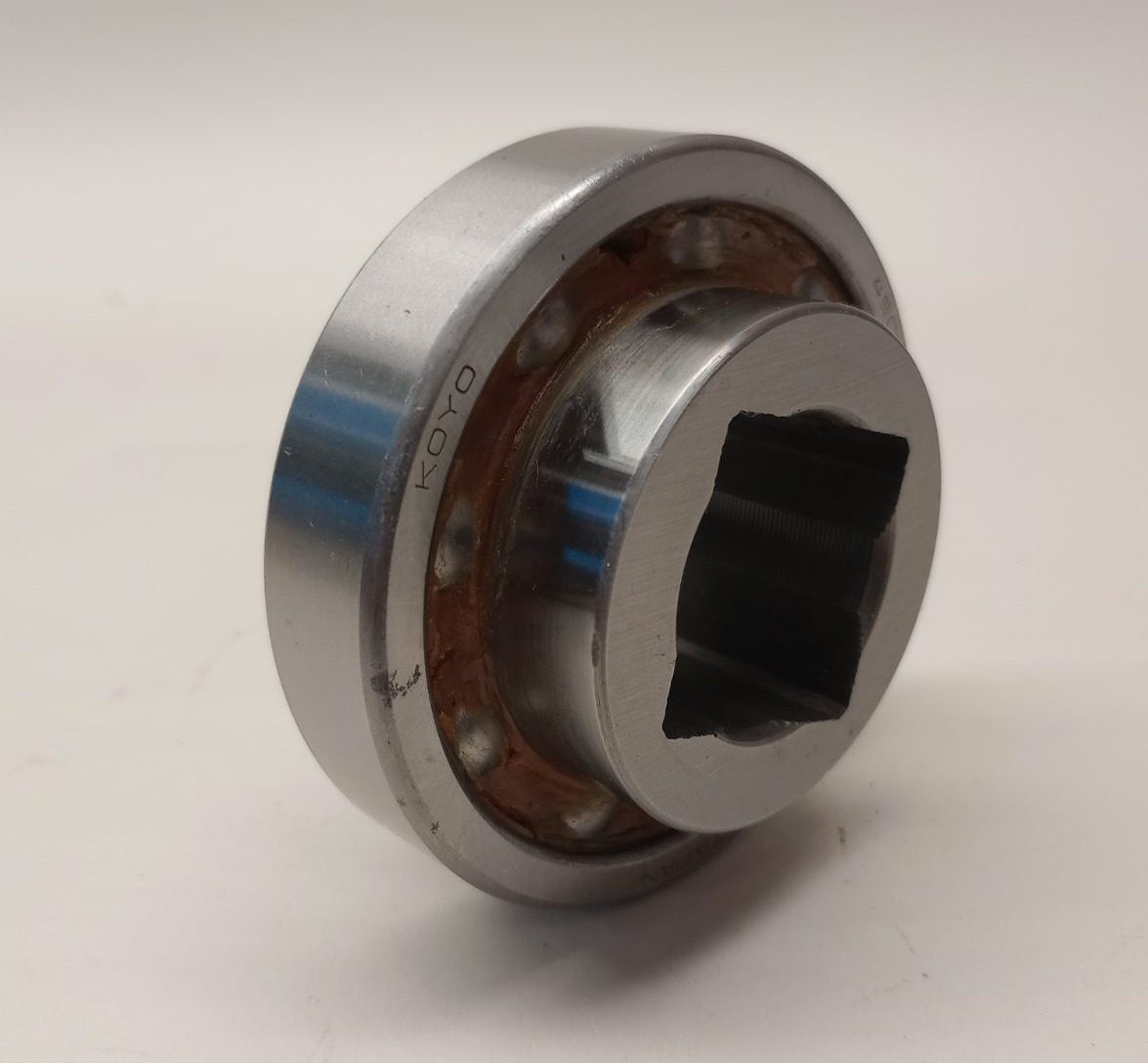 Koyo 4508B Ball Bearing Square Bore F120A9 1-1/8 in ID x 80mm OD x 42.8mm Width