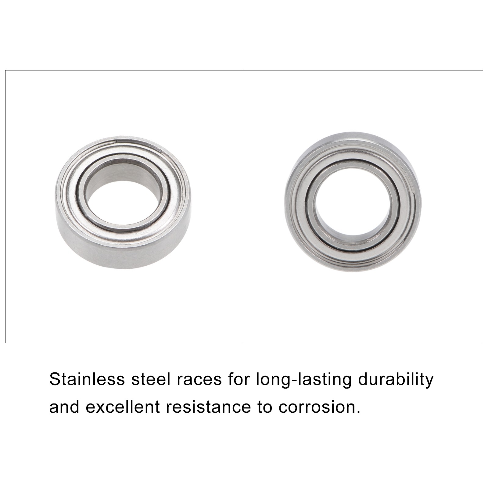 Ball Bearings (SMR137ZZ, 7mmx13mmx4mm) 5Pcs, for Industrial Micro Motor