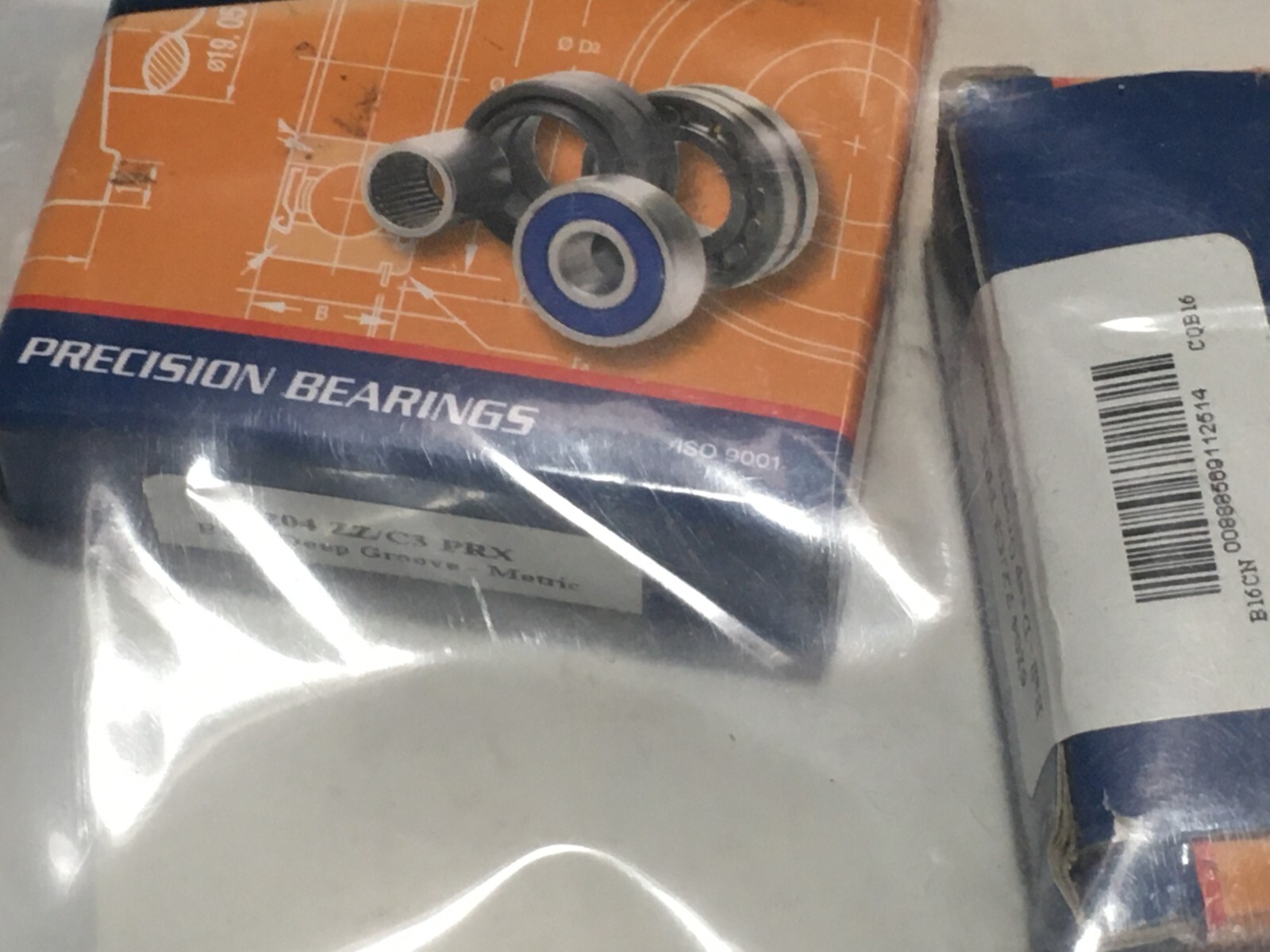 Single Row Deep Groove Radial Ball Bearing 20mm Bore x 47mm OD 14.0mm W Qty: 2