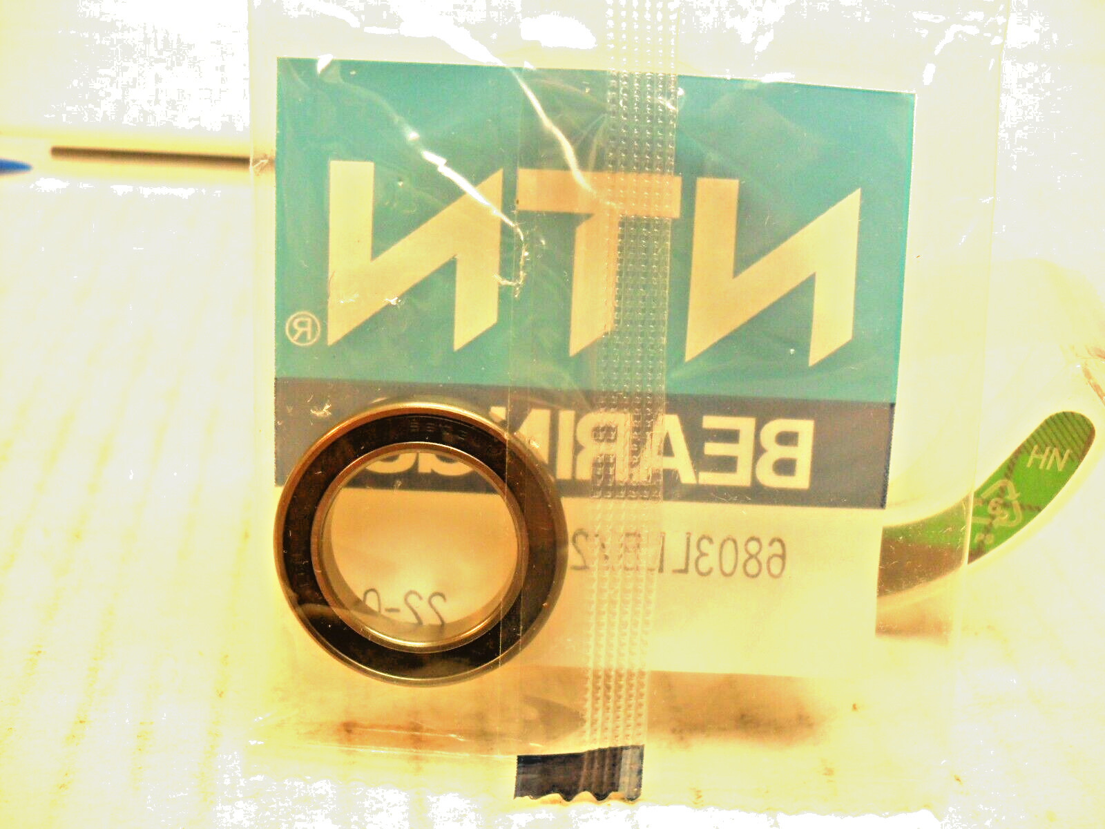 qty 6 – NTN 6803 LLB/2AS 17mm x 26mm x 5mm Deep Groove Ball Bearing SEALED