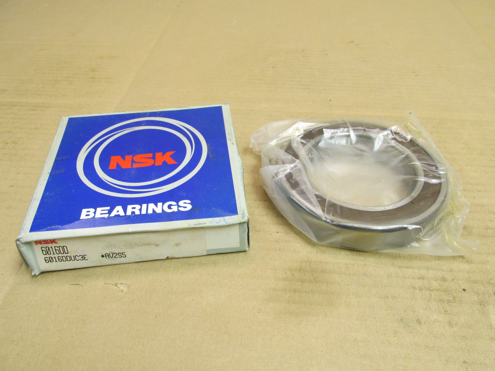 NSK 6016DDUC3 Bearing Rubber Seals 80x125x22 mm 6016 DDU 2RS C3 6016RS Japan