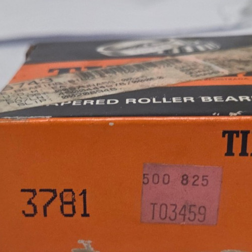 NOS Lot of Qty3 Assorted Timken Tapered Roller Bearings, 3781, 394A, 399AS