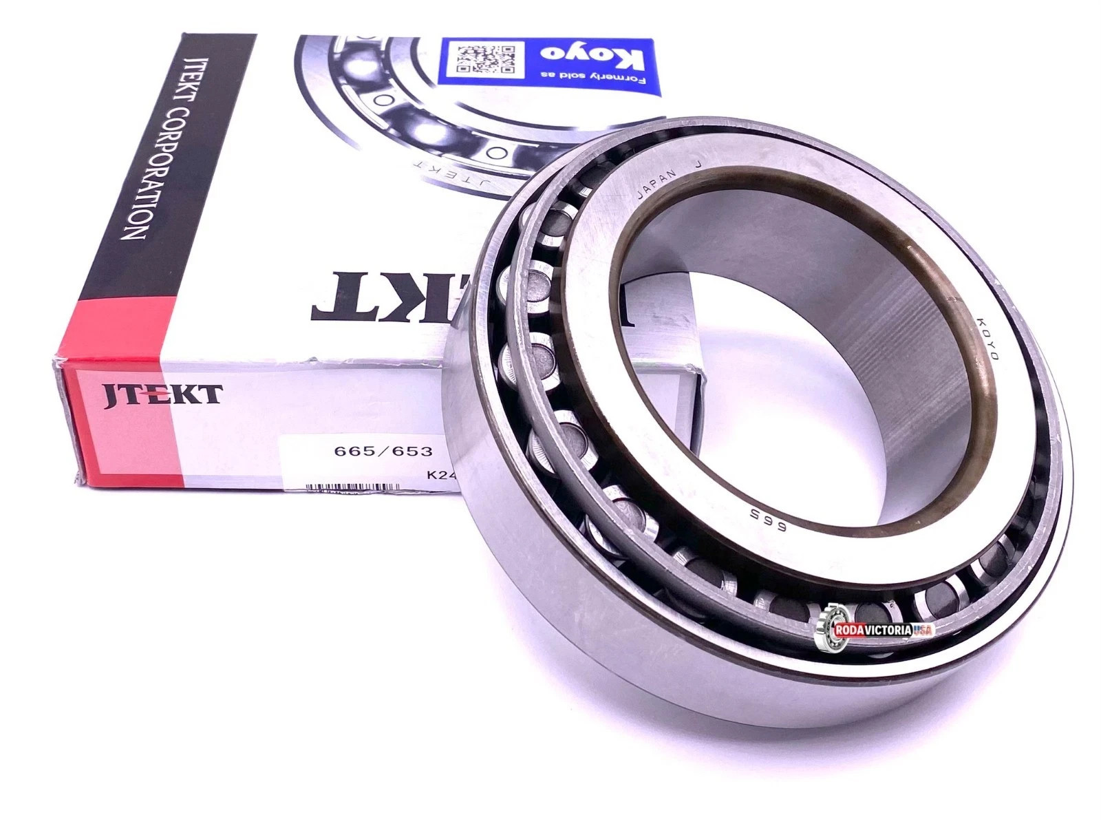 KOYO Japan 665/653 Tapered Roller Bearing Cone and Race 85.725×146.050×41.275 mm