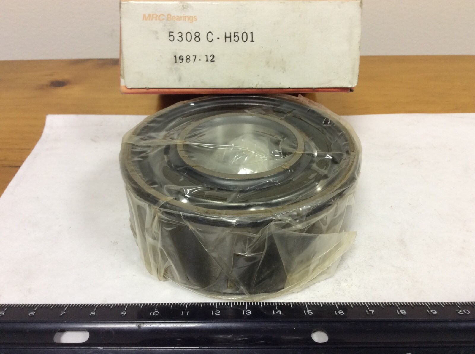 New MRC 5308 C-H501 Double Row Bearing, 40mm ID, 90mm OD, 1.4375″ Width