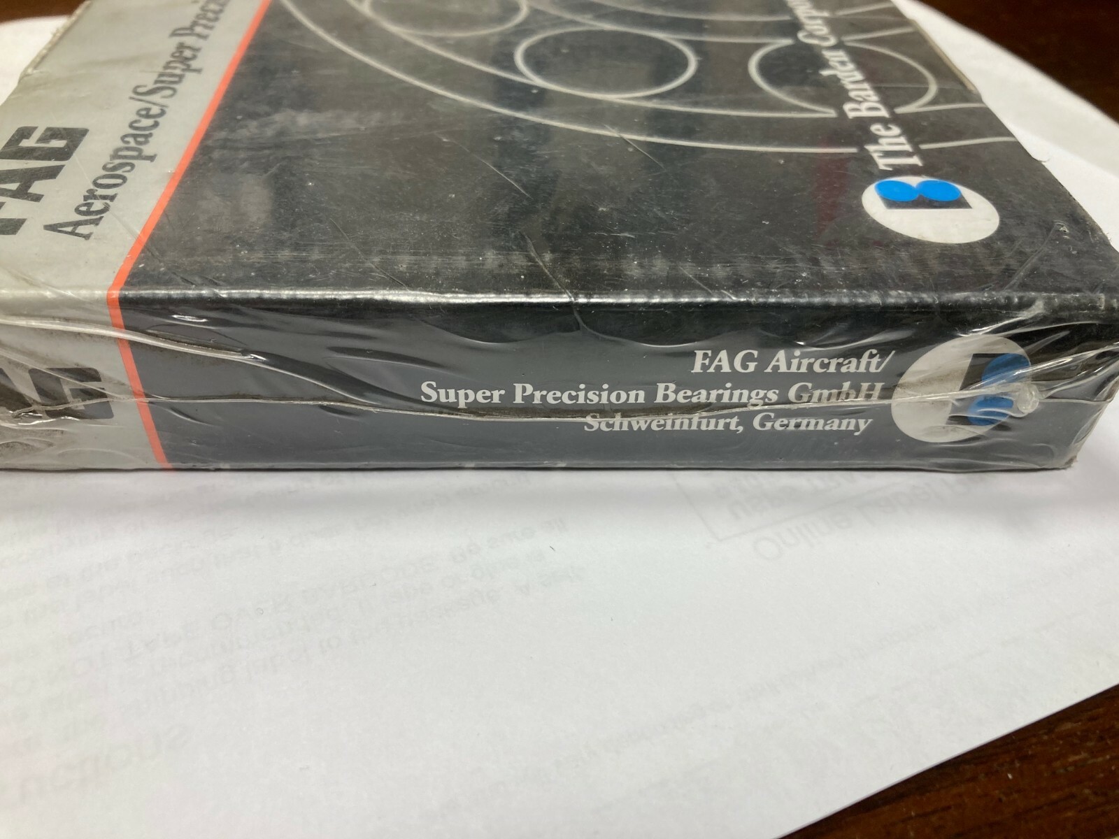 FAG HSS71919-E-T-P4S-UL, Angular Contact Ball Bearing, 95x 130x 18 mm Two Seals