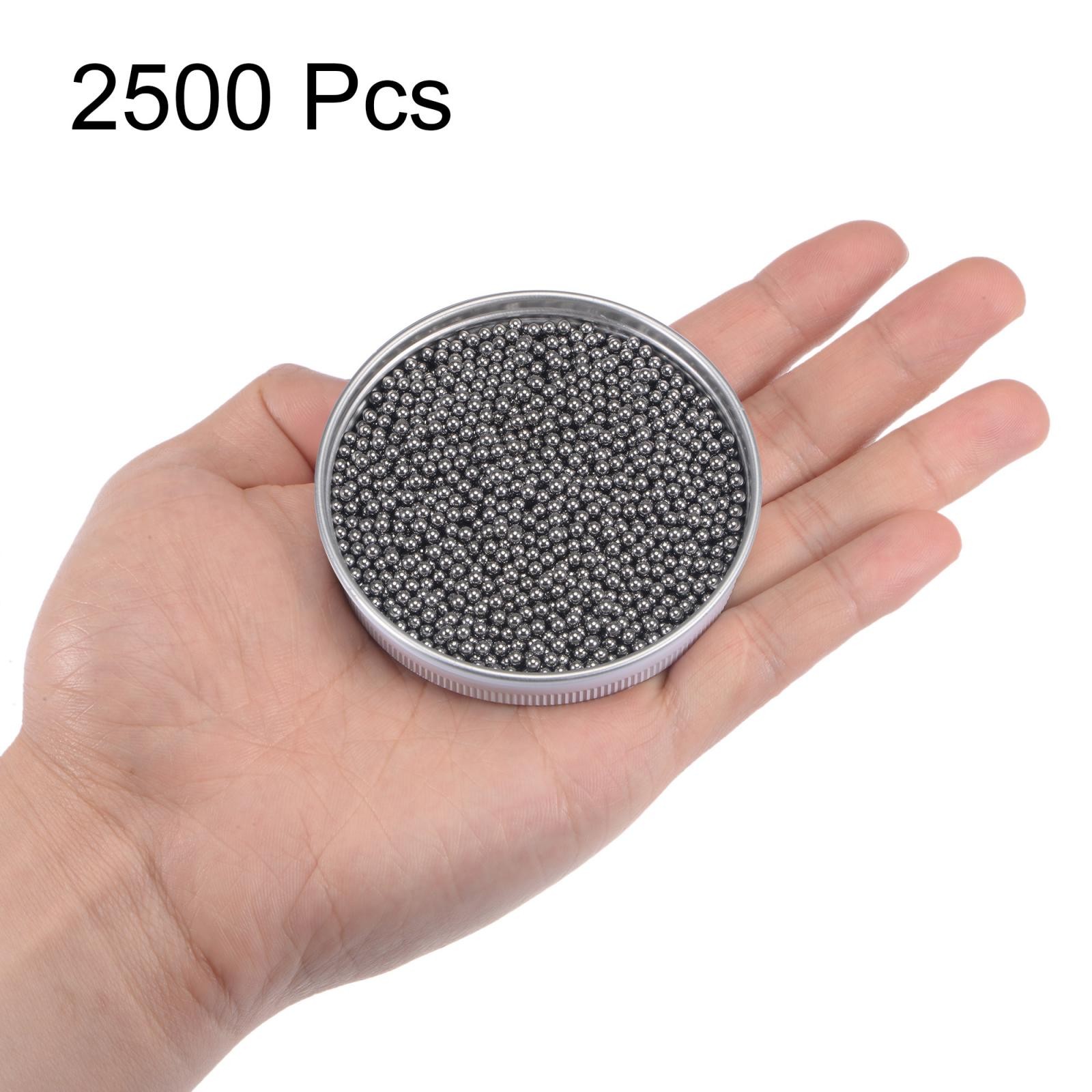 2500pcs 2.5mm Carbon Steel Bearing Balls G1000 Precision