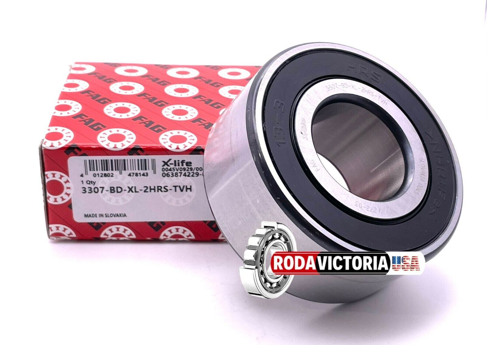 FAG 3307 BD XL 2HRS TVH Angular contact ball bearing 35x80x34.9mm