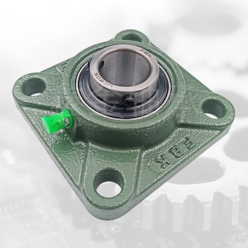 UCF METRIC FLANGED PILLOW BLOCK SELF LUBE BEARING UNIT UCF204~210 BORE 20mm~50mm