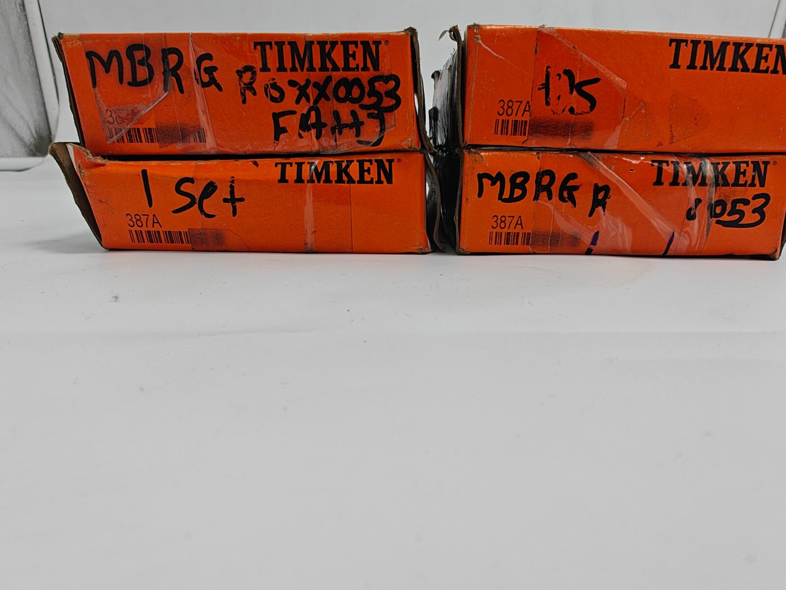 (QTY.4) 387A Timken Tapered Roller Bearing CONE ONLY 2-1/4″ Bore ,, 387A-20024