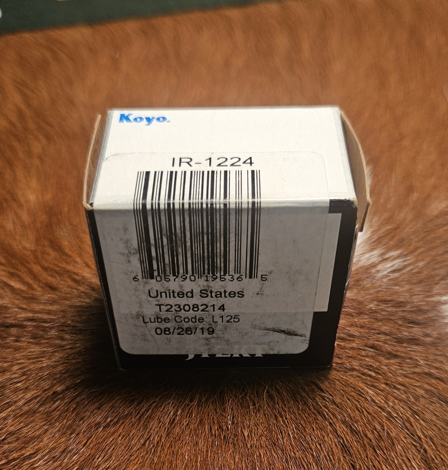 One (1) Koyo IR-1224 Needle Roller Bearing Inner Ring 3/4″ ID NEW