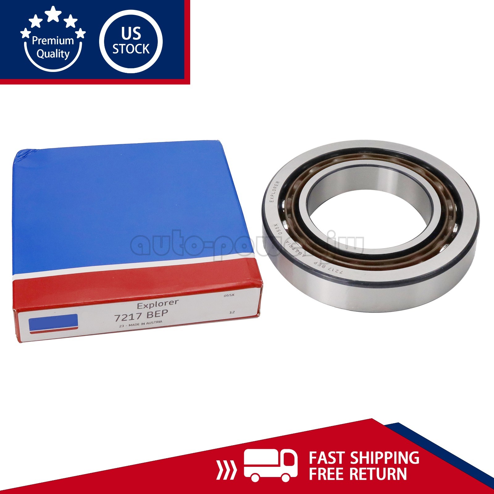 NEW Fits For SKF 7217 BEP Angular Contact Bearing 85mm Bore US