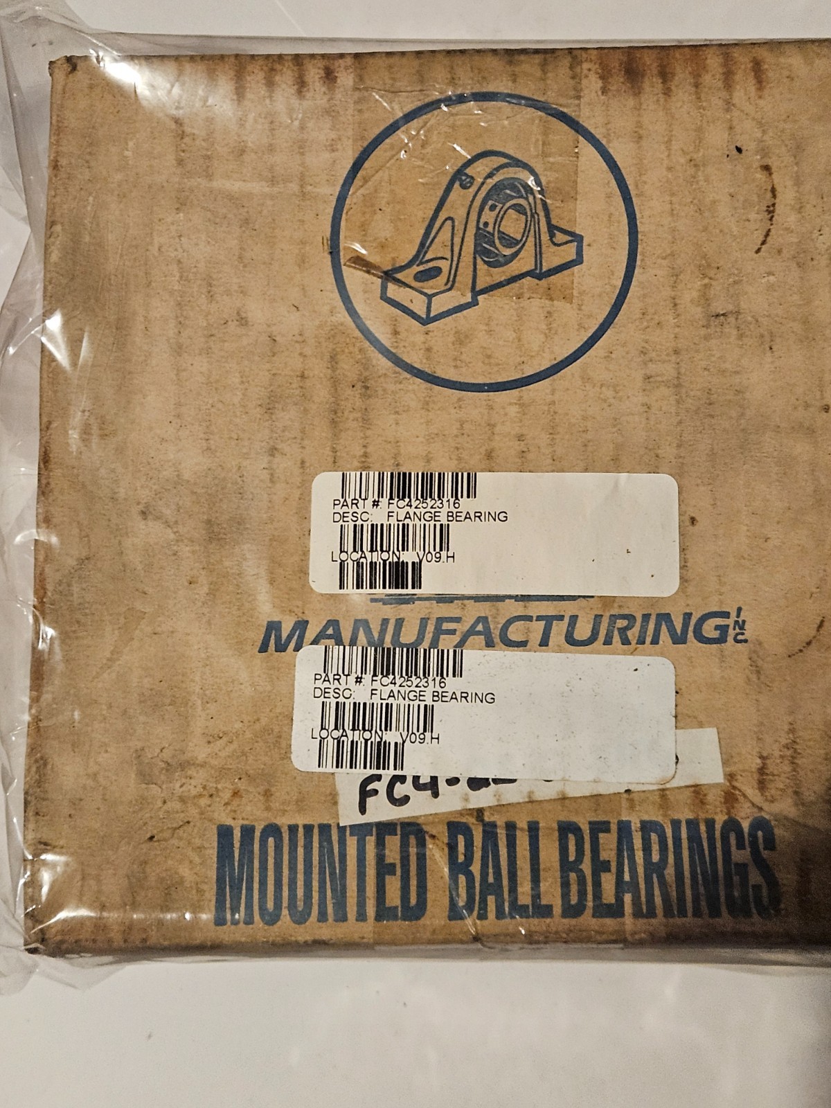 New in Box – MB Manufacturing Nyla-K FC4-25 2-3/16 FLANGE BLOCK Bearing USA