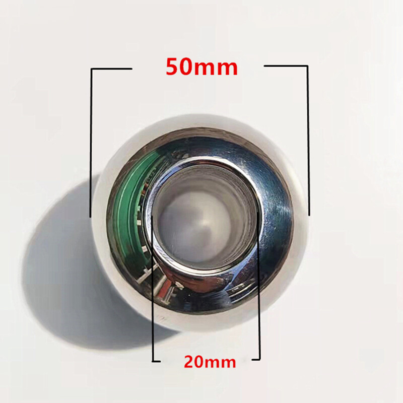 DIAMETER 3-60mm BALL WITH THROUGH HOLE STAINLESS STEEL / THROUGH HOLE STEEL BALL