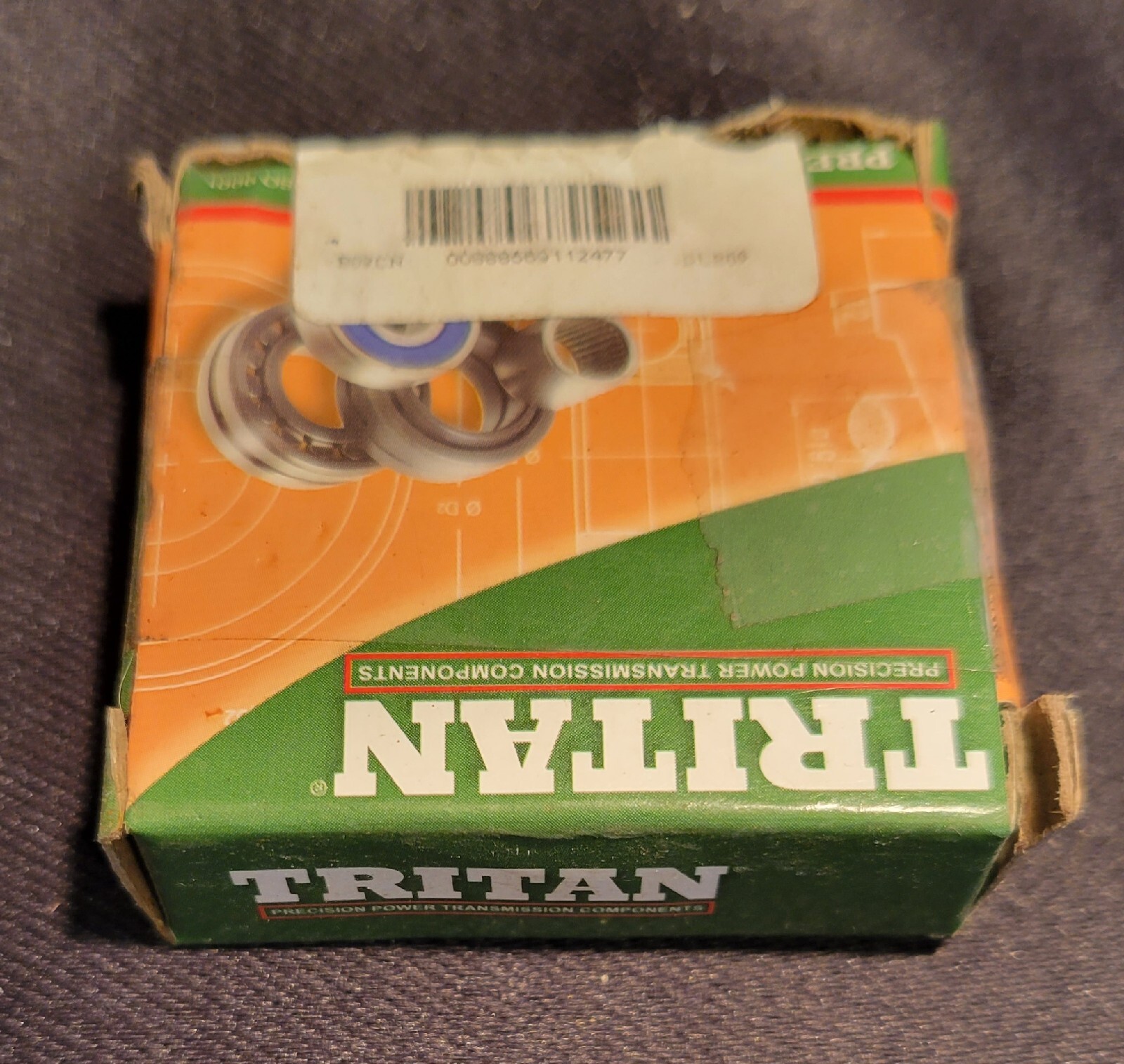 Tritan Precision Bearings 6203×5/8 2RS/C3 PRX, Open Box