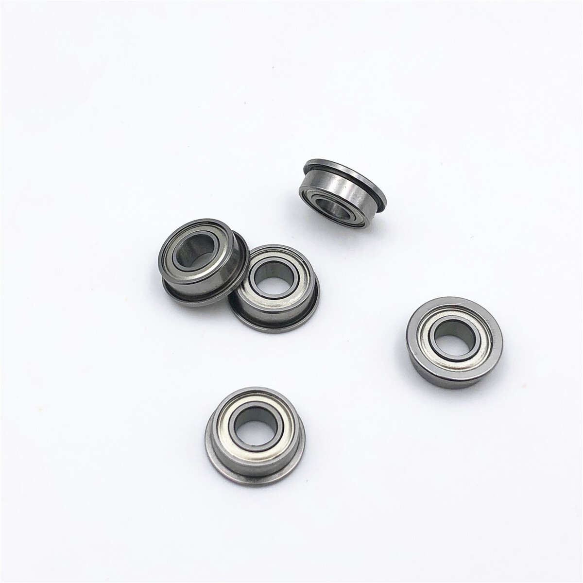 5-15pcs Flange Ball Bearing FR3ZZ FR4ZZ FR6ZZ FR8ZZ Metal Shielded Chrome Steel