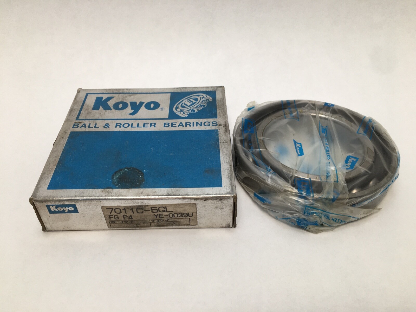 Koyo 7011C-5GLP4 Bearing 55x90x18 mm 7011-C-5GL-P4-FG UL ABEC7 Japan