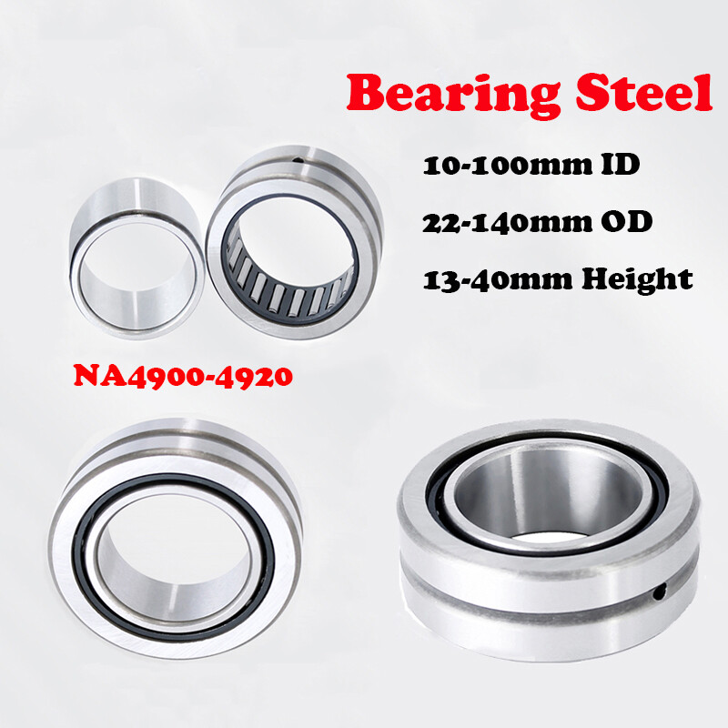 Needle Roller Bearing with Inner Ring 10/12/15/17~100mm ID 22-140mm OD