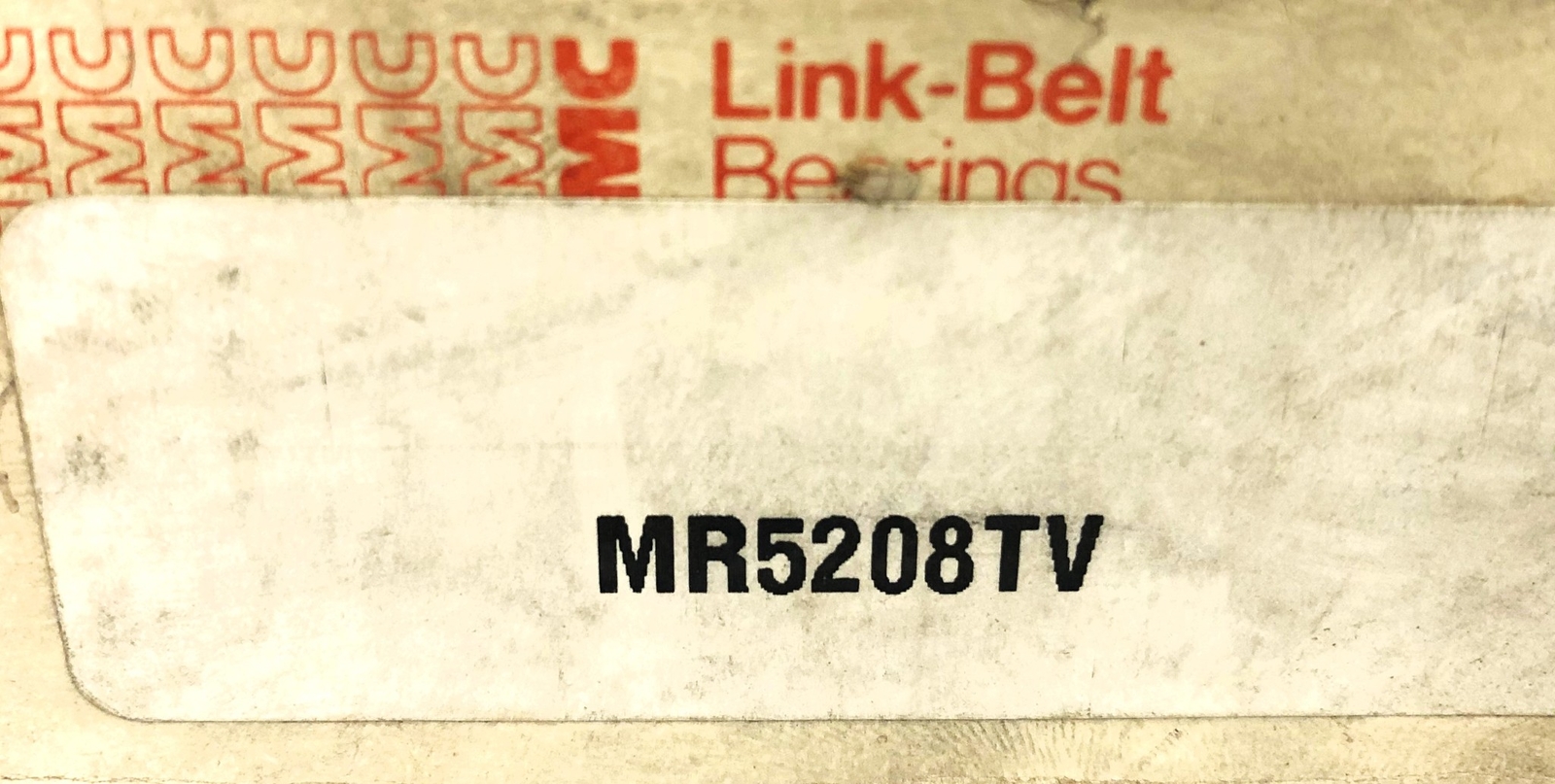 FMC Link-Belt Cylindrical Roller Bearing MR5208TV NOS