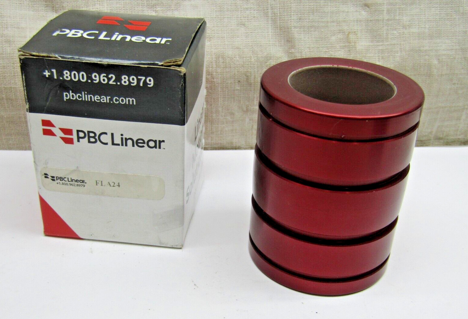 Pacific Bearing FLA24 1-1/2″ Linear Plain Bearing 2-3/8″ OD, 3″ Long