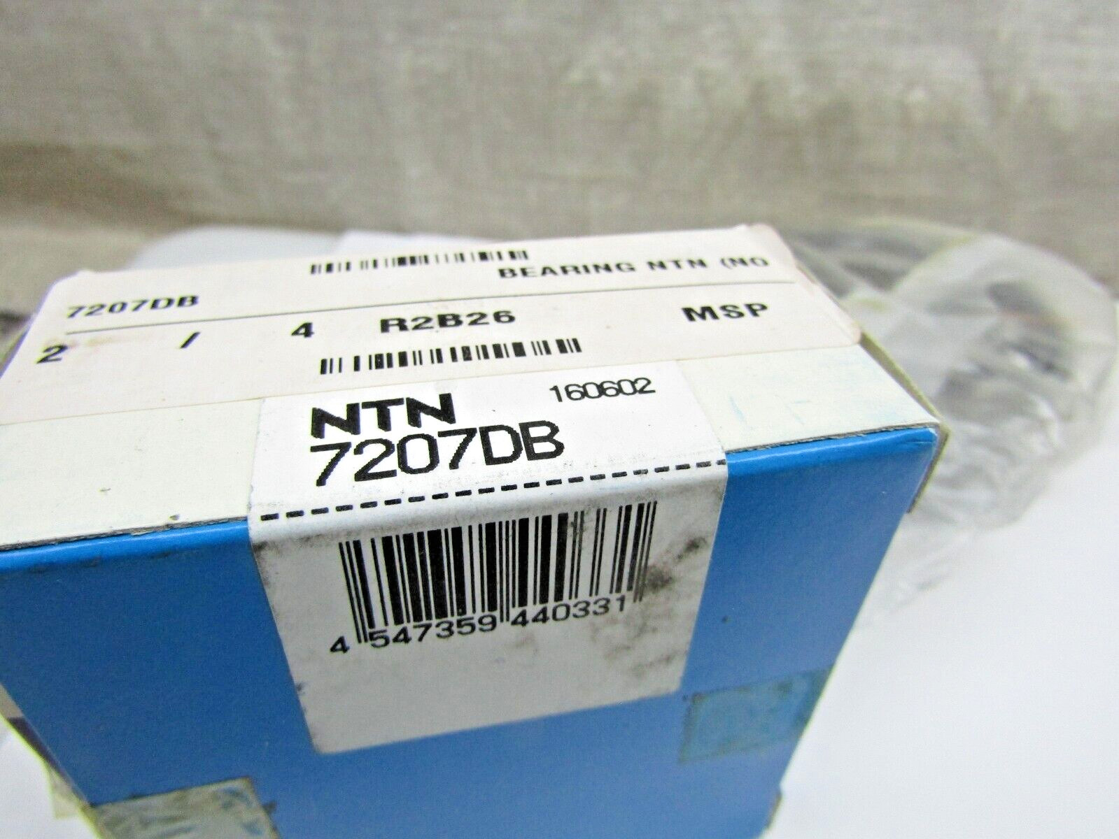 NTN 7207DB 35mm x 72mm x 17mm Set of 2 Angular Contact Bearing