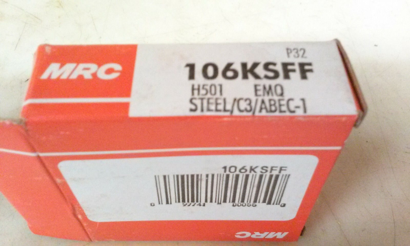 MRC 106KSFF H501 EMQ C3 bearing, made in Italy.