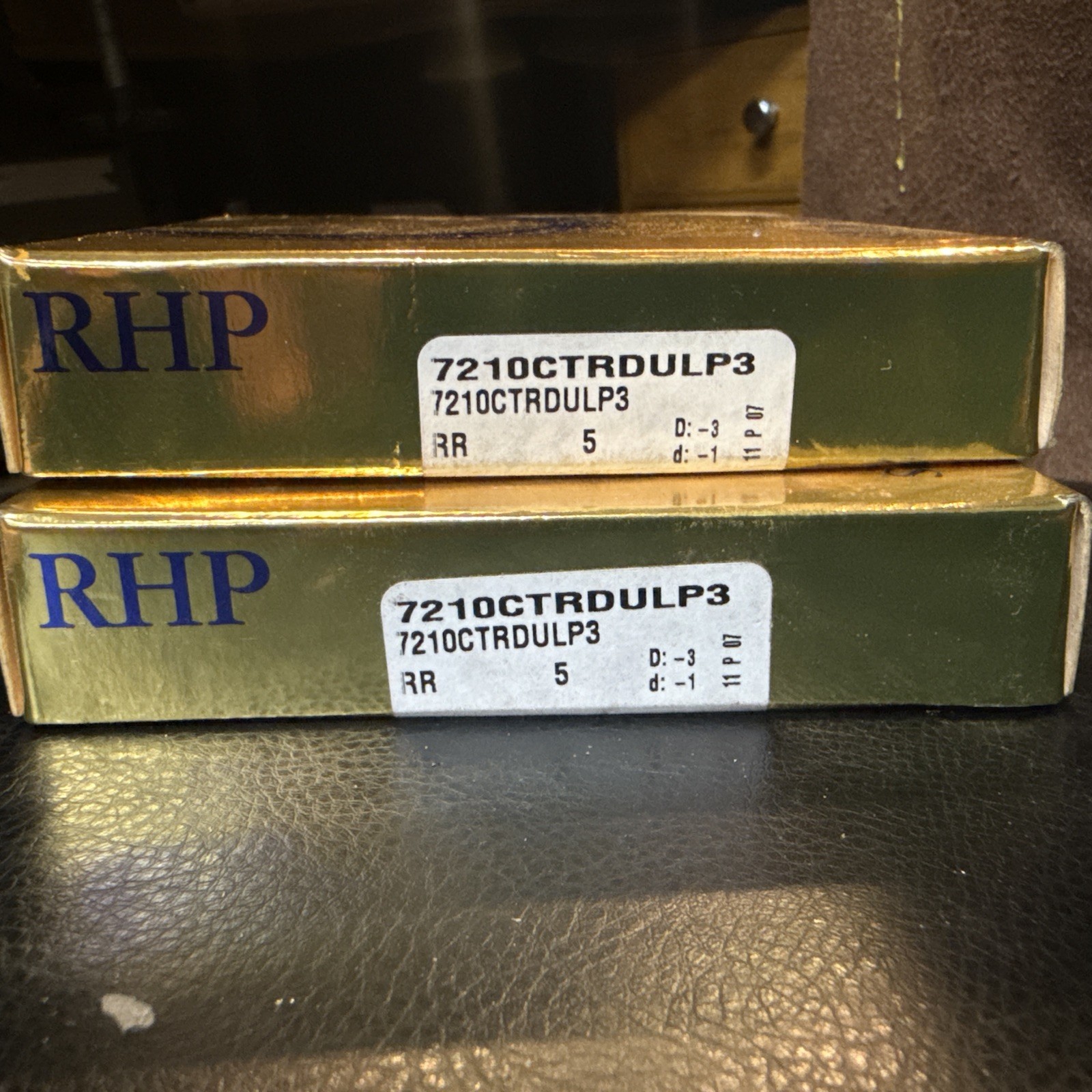 RHP 7210CTRDULP3 BALL BEARINGS (Pair)