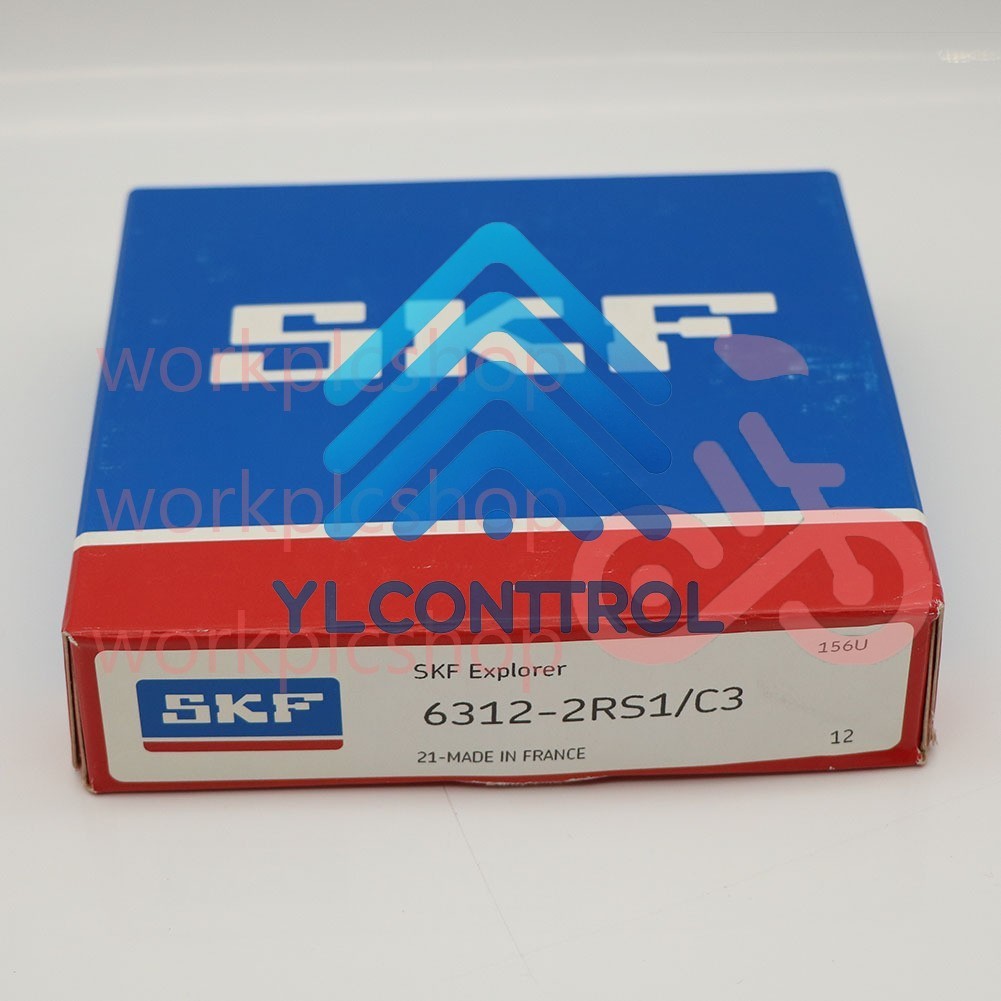 1PCS NEW SKF 6312-2RS1/C3 single row deep groove ball bearing