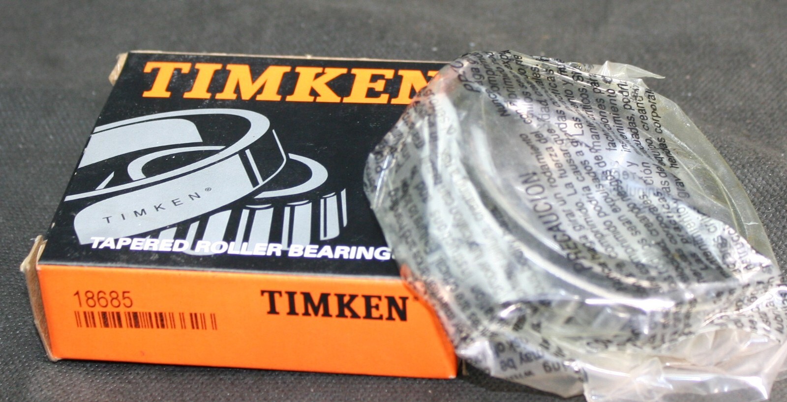One (1) Timken 18685 Tapered Roller Bearing Cone 1-3/4″ ID USA NEW