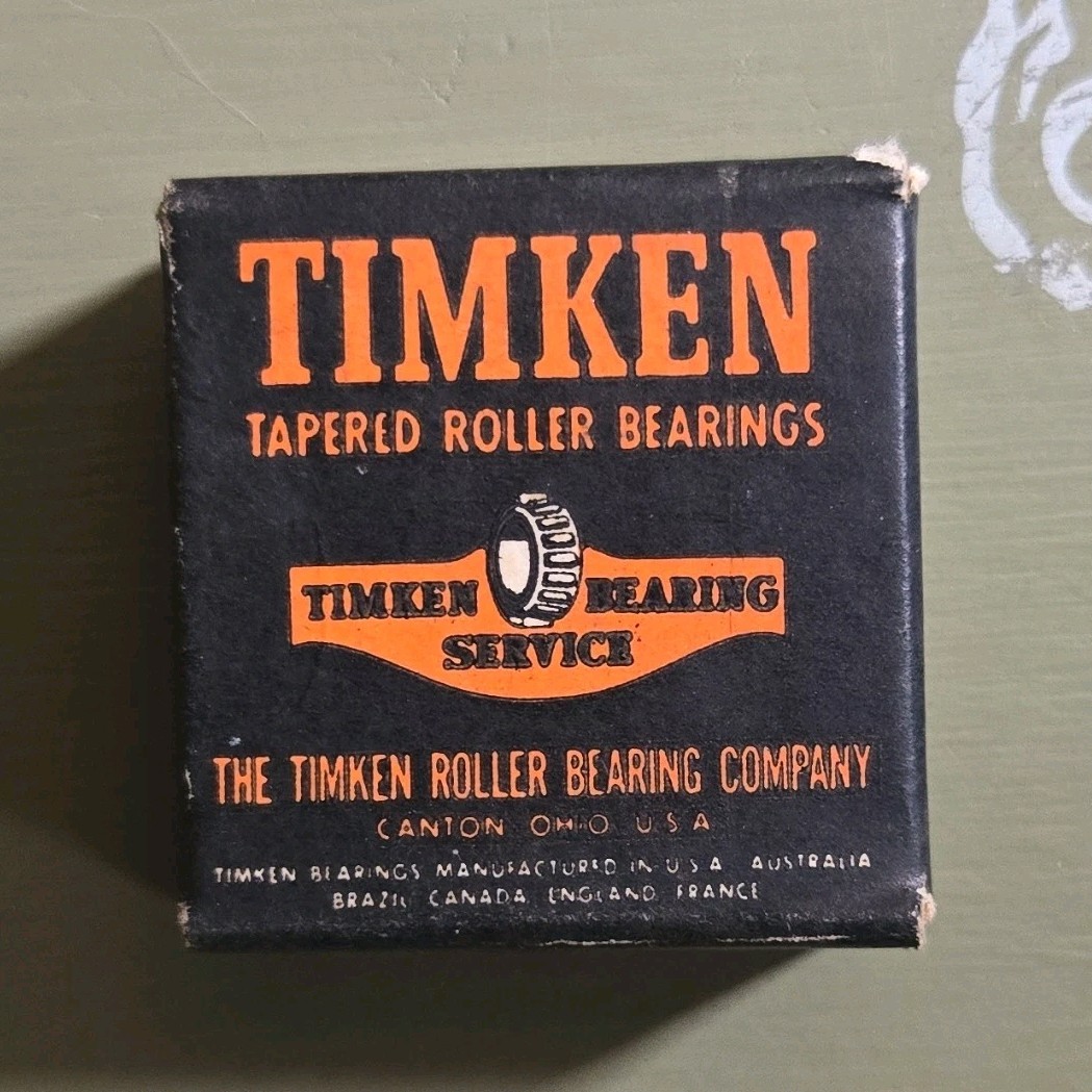 Timken 11590 Tapered Roller Bearing Cone 1 1/8″ Bore Steel 2 3/16″ OD