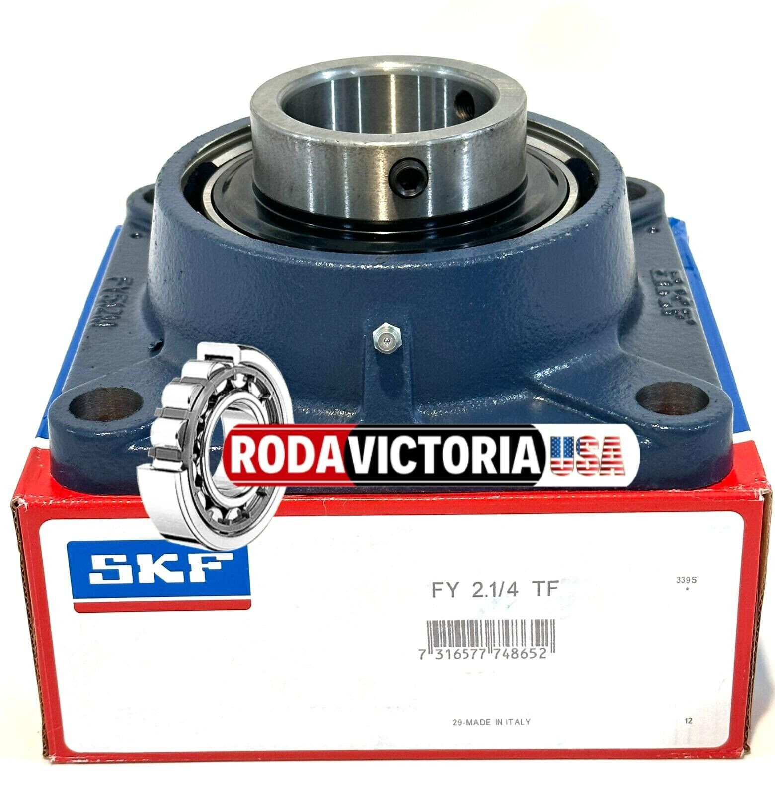 SKF FY 1.1/4 TF UNIT BALL PILLOW BLOCK 4 BOLTS 1 1/4″