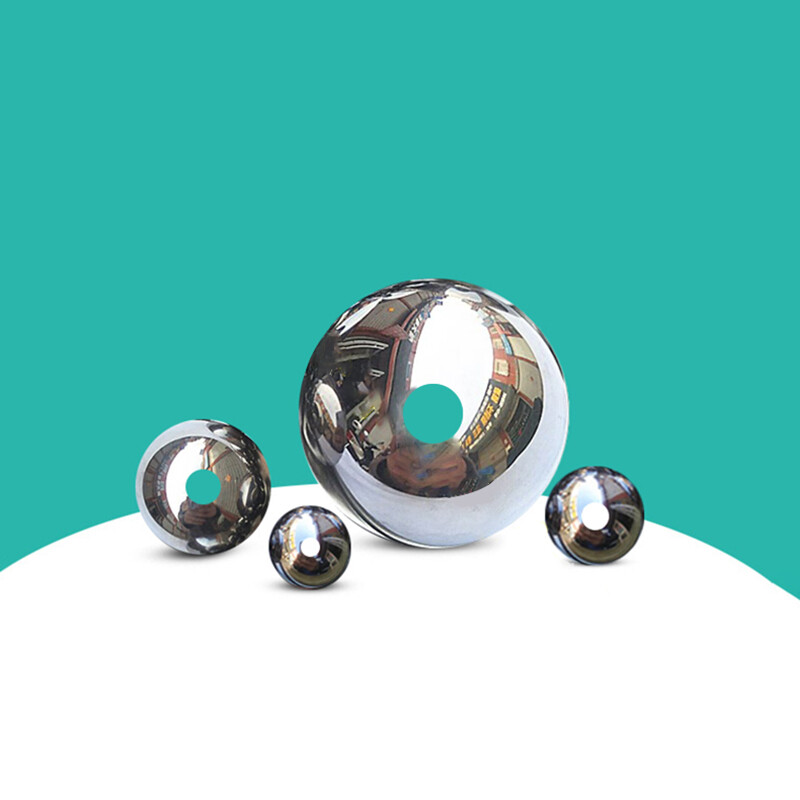 DIAMETER 3-60mm BALL WITH THROUGH HOLE STAINLESS STEEL / THROUGH HOLE STEEL BALL
