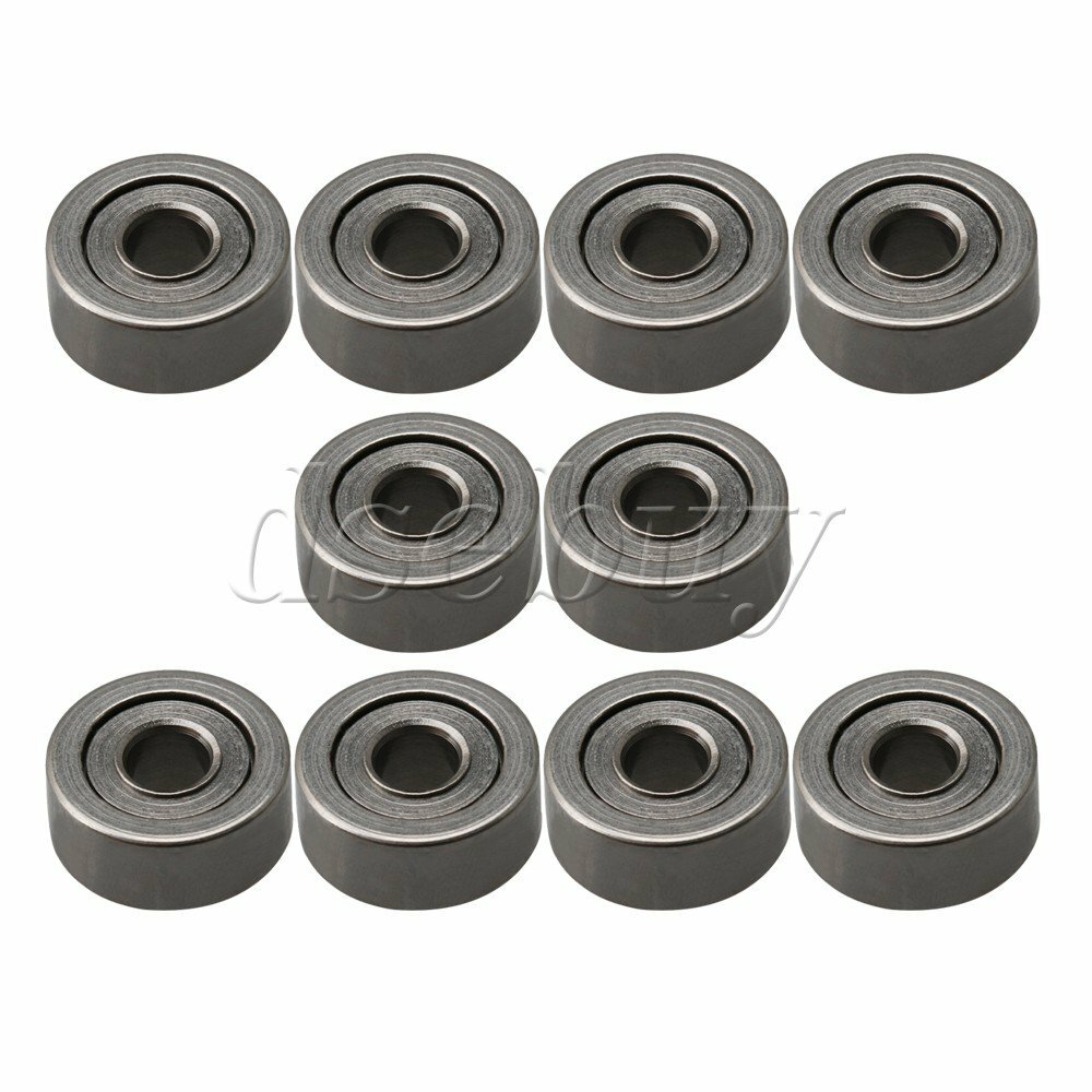 90PCS 2x6x2.5mm Bearing Steel Metal Miniature Micro Ball Bearing MR62ZZ