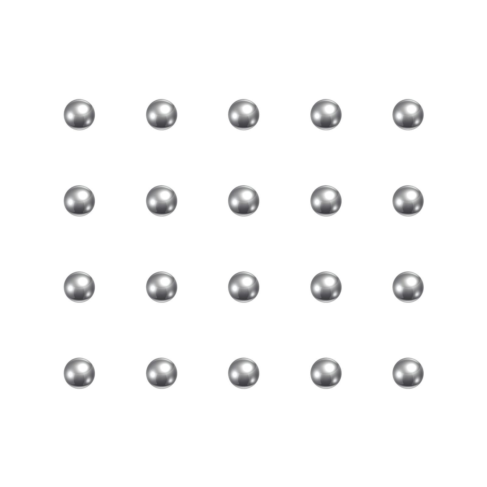 50pcs 1/8″ 420 Stainless Steel Bearing Balls G100 Precision