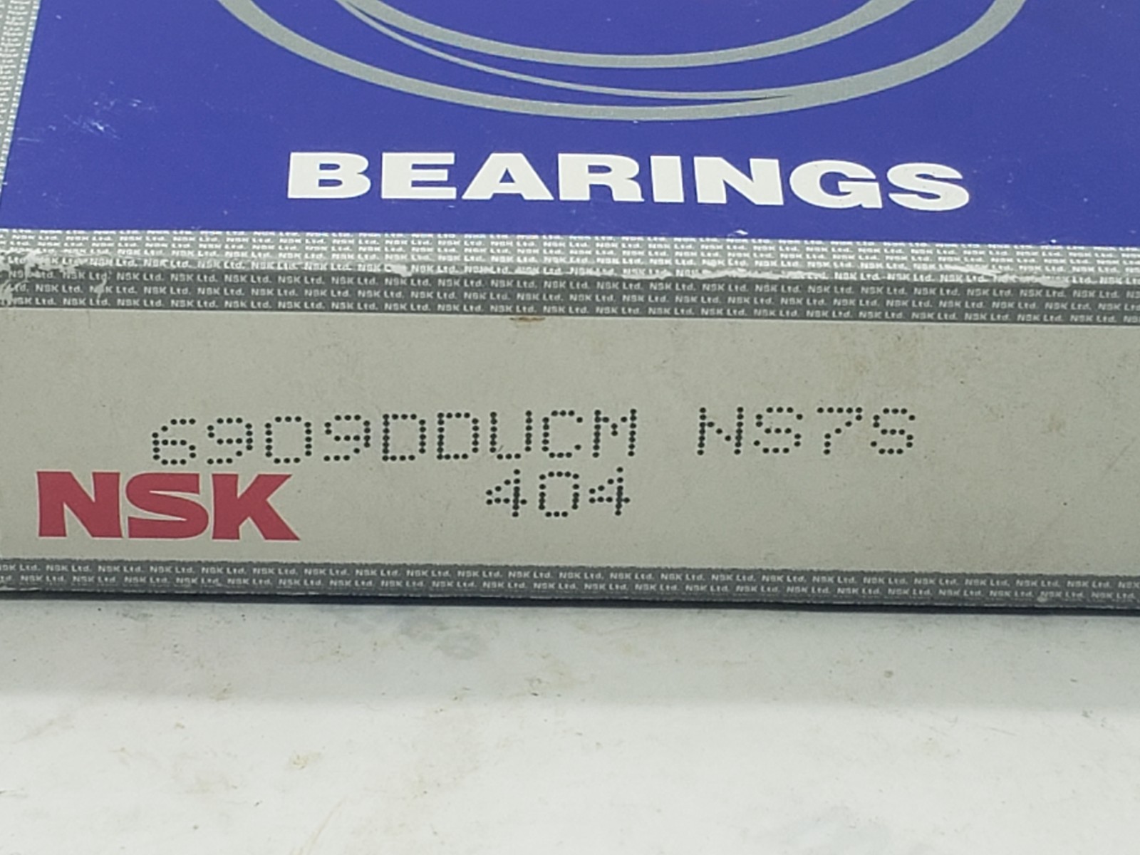 NSK 6909DDUCM DEEP GROOVE BALL BEARING 45x68x12mm, NIB