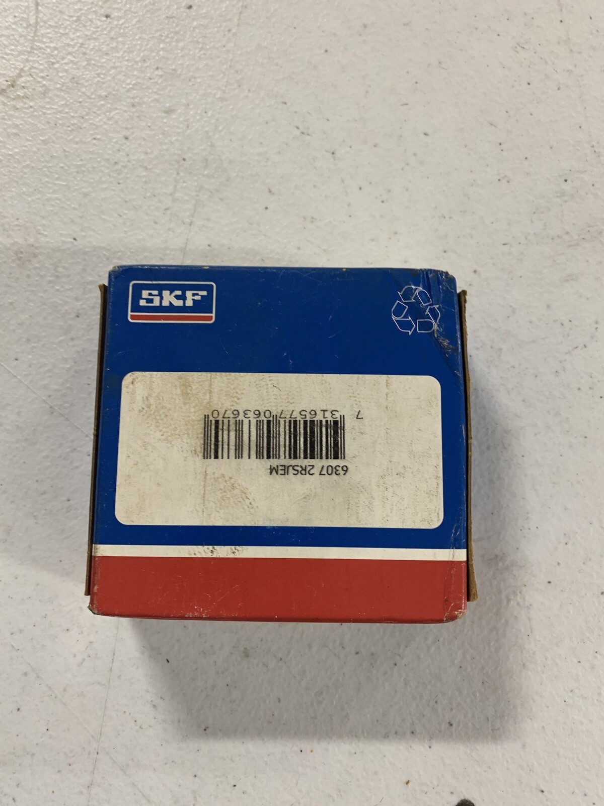 SKF 6307 2RSJEM Deep Groove Ball Bearing NEW