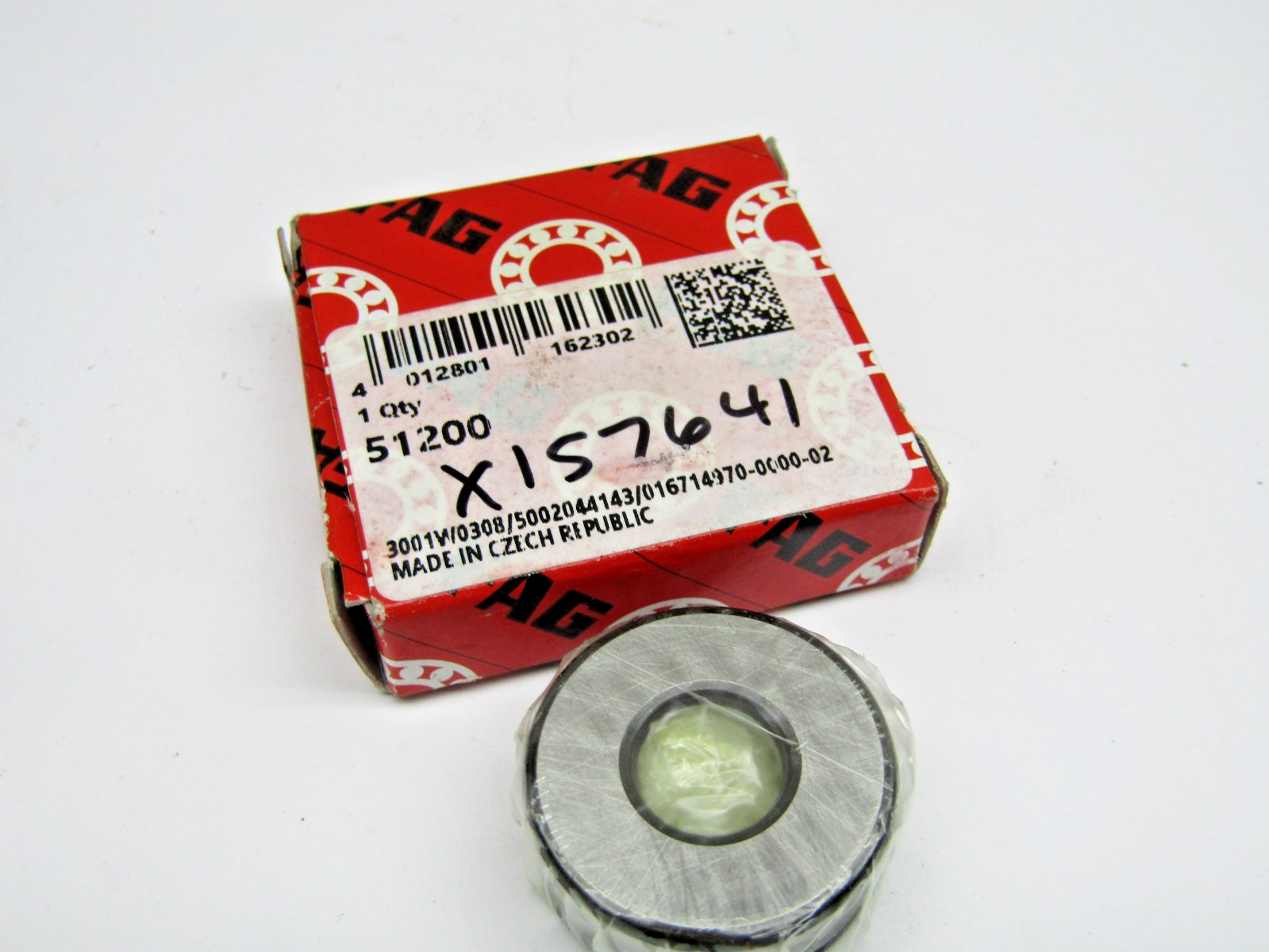 FAG 51200 10mm x 26mm x 11mm Ball Thrust Bearing