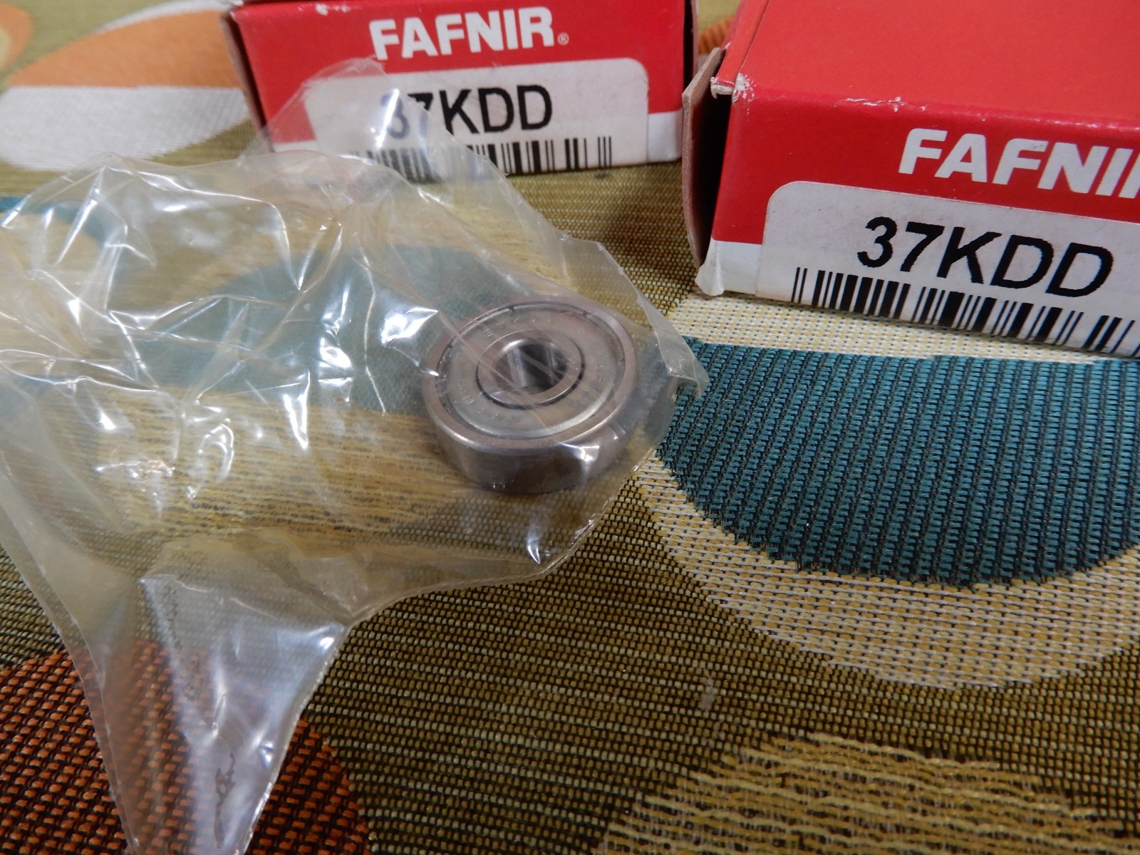Fafnir 37KDD Roller Bearings Qty 3 NOS