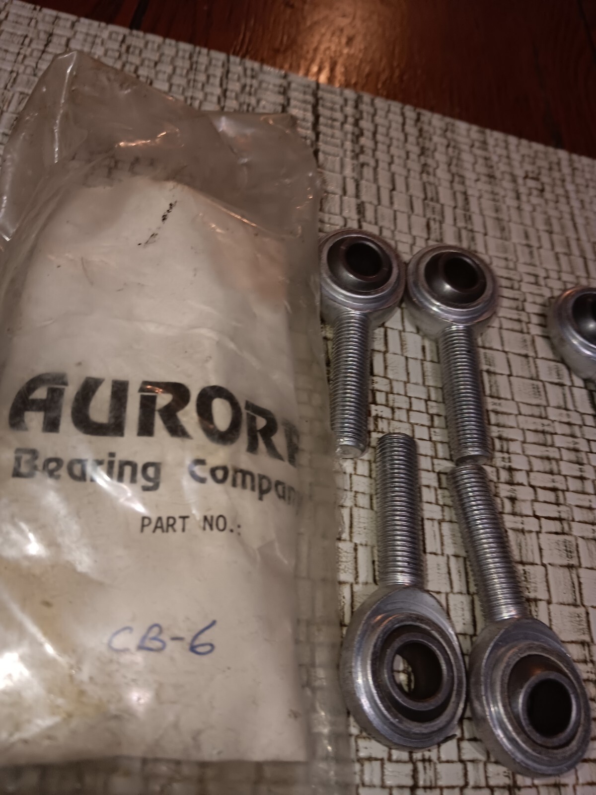 NEW AURORA CB6 Rod End Bearings NEW From OPEN PACKAGE