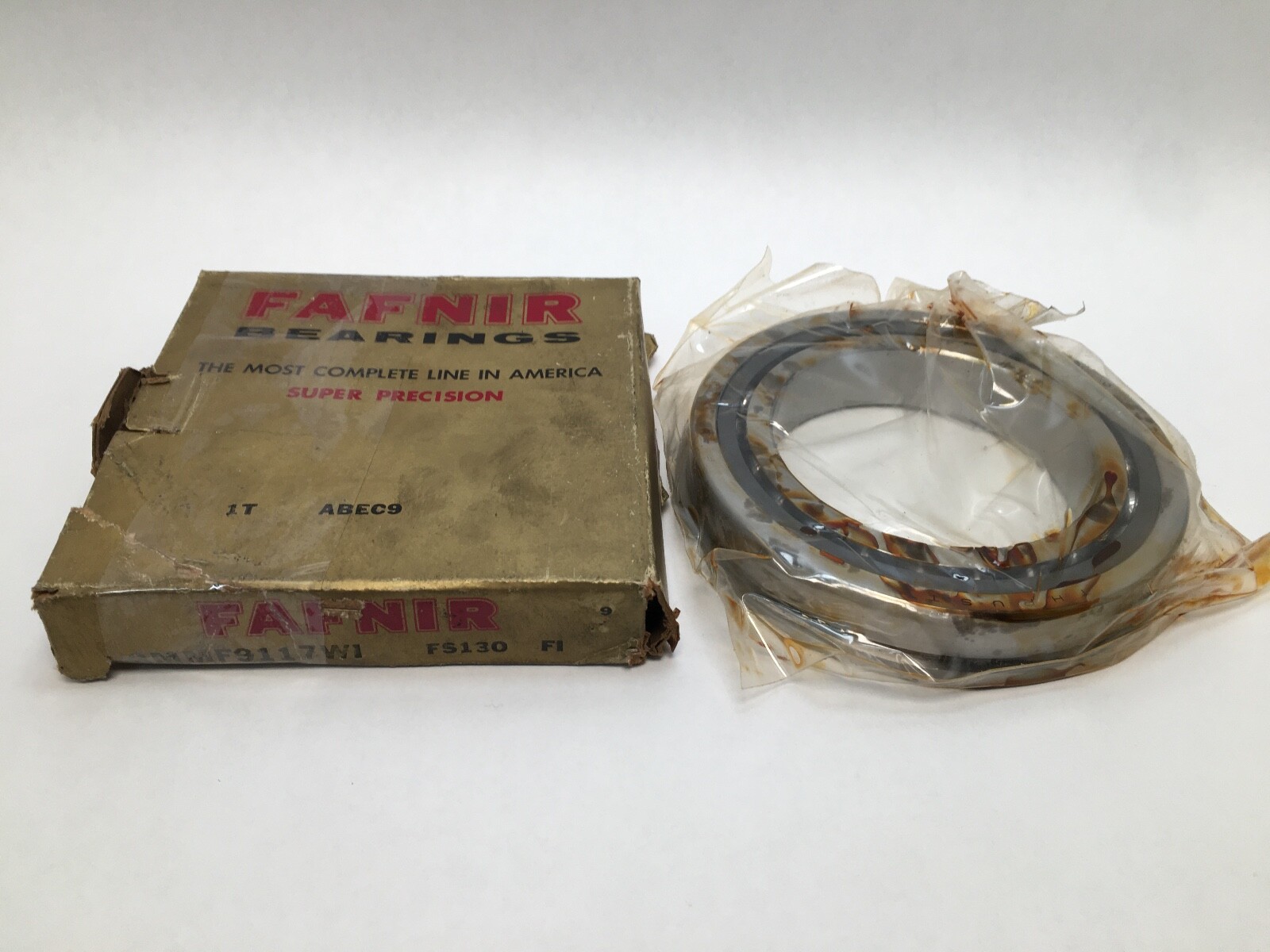 Fafnir 2MMF9117WI Flange Bearing 85x130x22 mm 7017-C 2MMF-9117-WI ABEC7 USA