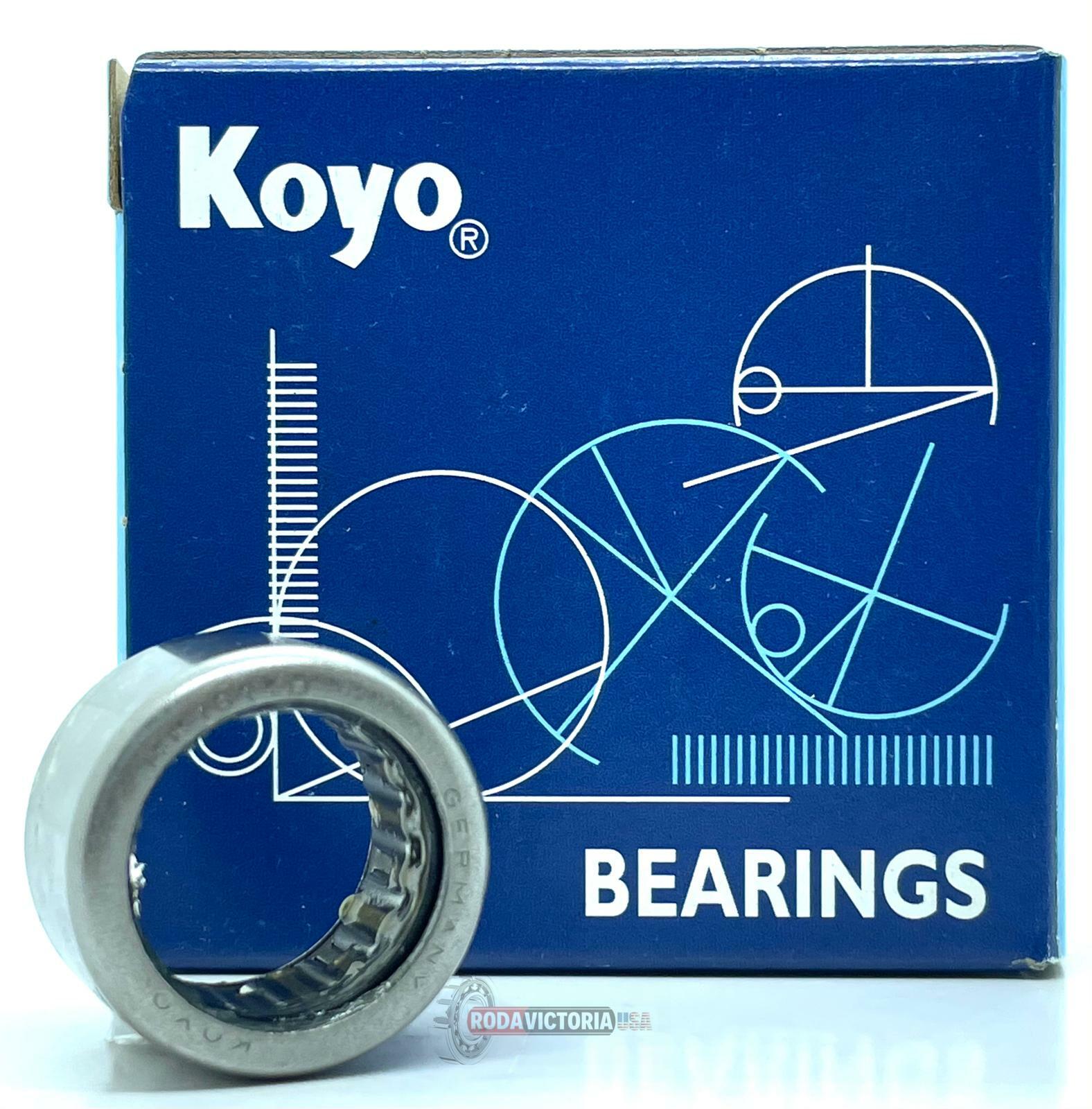 HK1614 B RS KOYO MADE IN GERMANY Needle Bearing – Drawn Cup – Caged – Metric