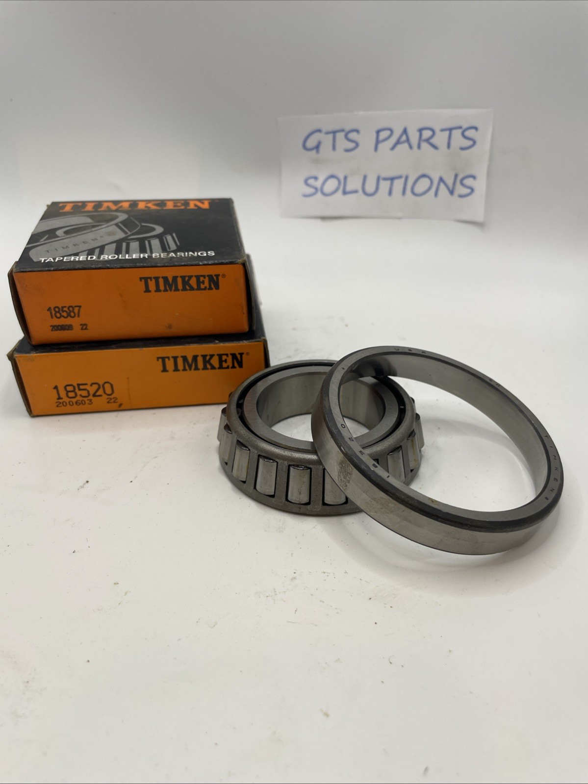 *** Timken 18587/18520 Single Row Tapered Roller Bearing 1-9/16 inch Bore