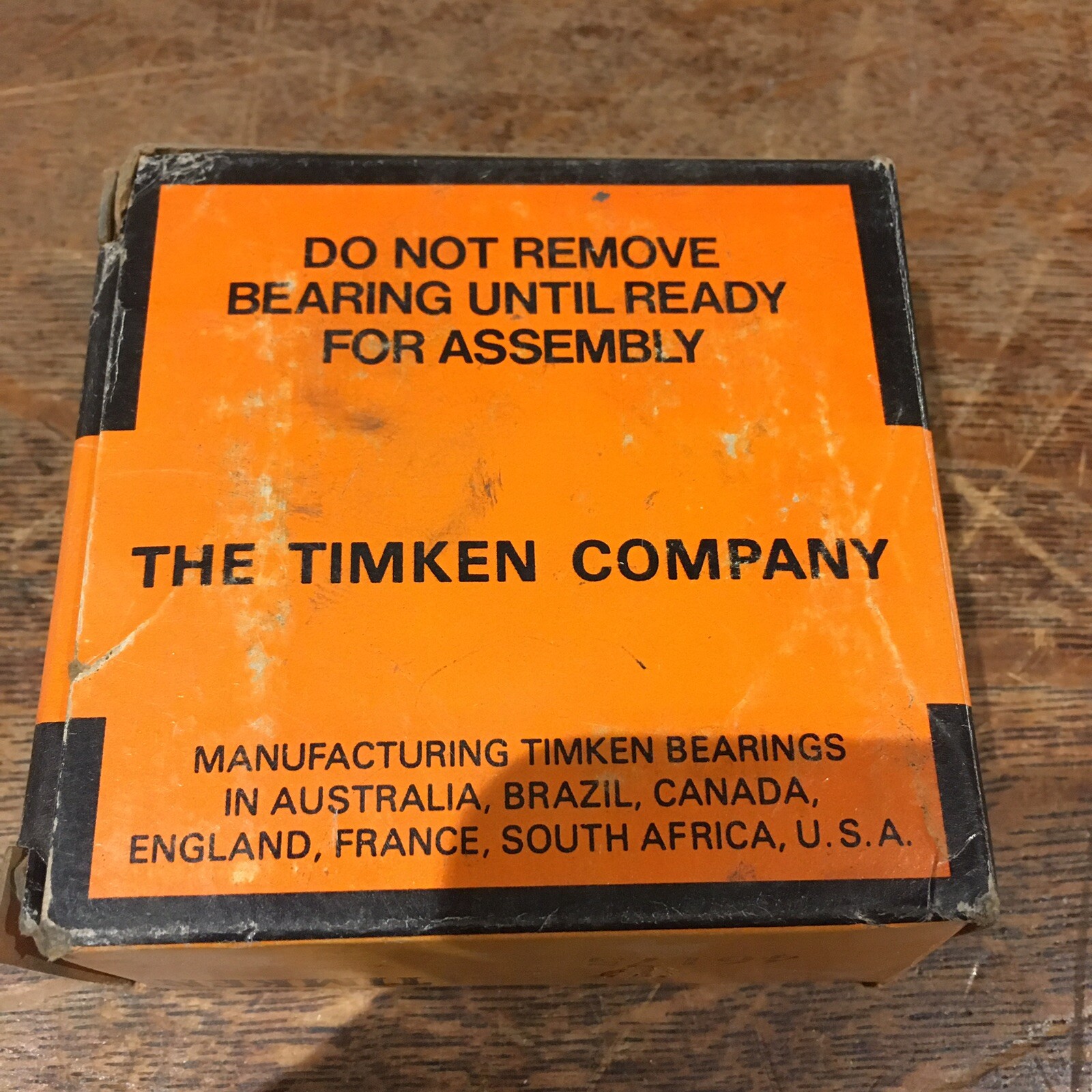 Timken 46175 Tapered Roller Bearing Single Cone 1.7500″ ID 1.2500″ W