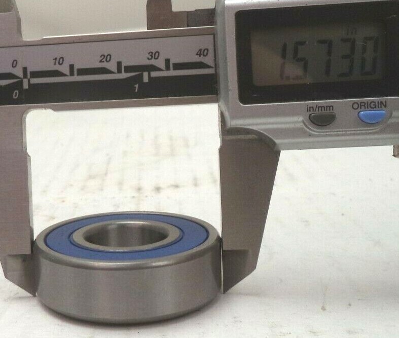 (10/Lot) HBC Sealed Single-Row Ball Bearing 6203-2RS