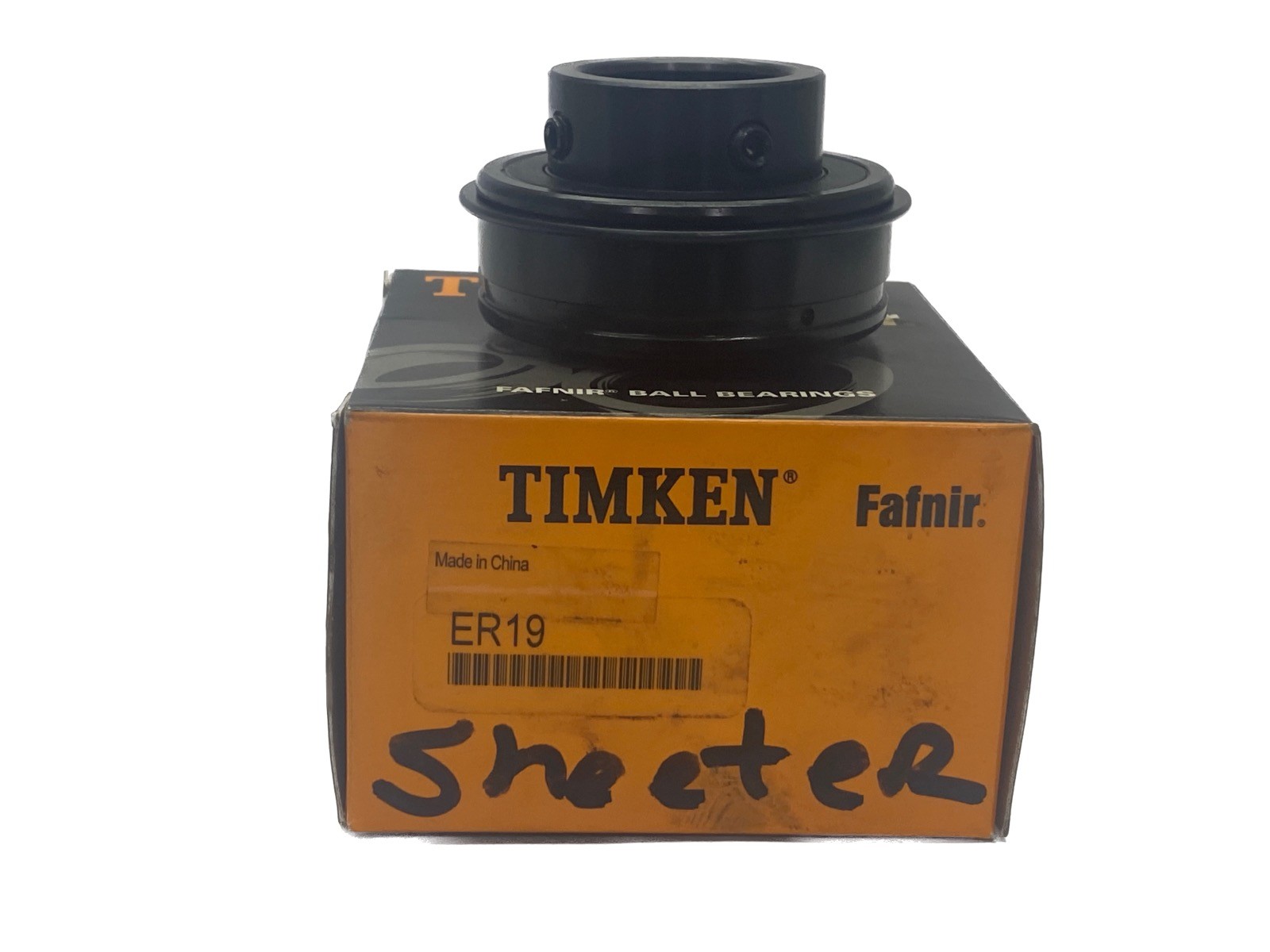 Timken 1-3/16” ID 2.4409” OD Medium Duty Set Screw Locking Insert Ball Bearing